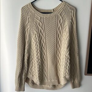 NEW Michael KorsCable Knit sweater size small